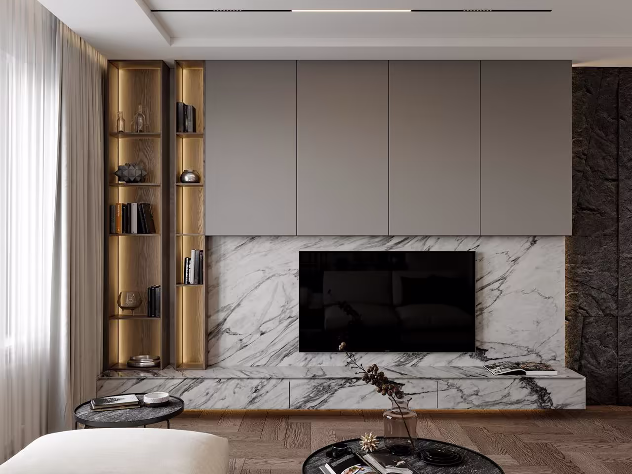 Moderne Wandkast Woonkamer